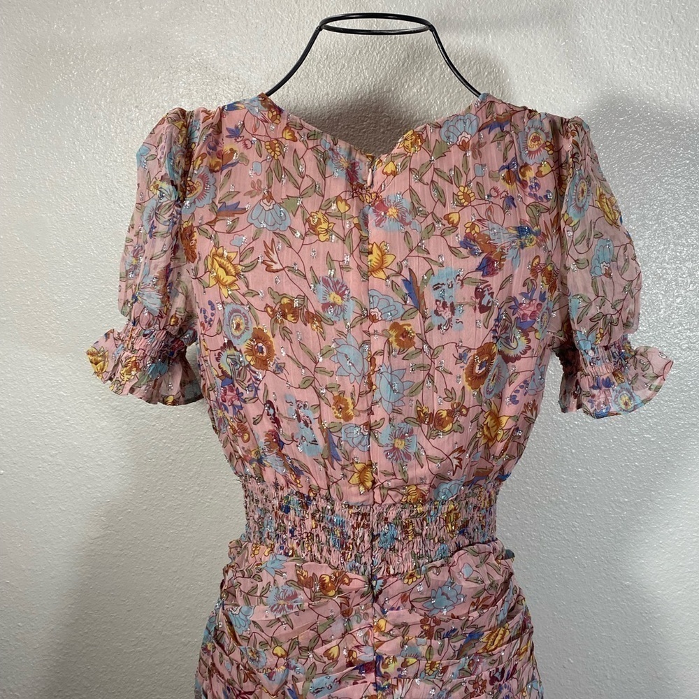 NWT Walter Baker Mars dress in pink primrose size 4 - Picture 12 of 16